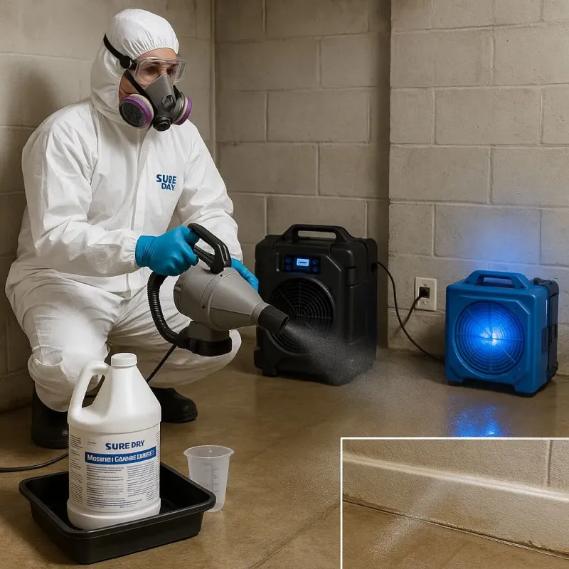 Sanitization and Odor Removal process in South Haven, MI